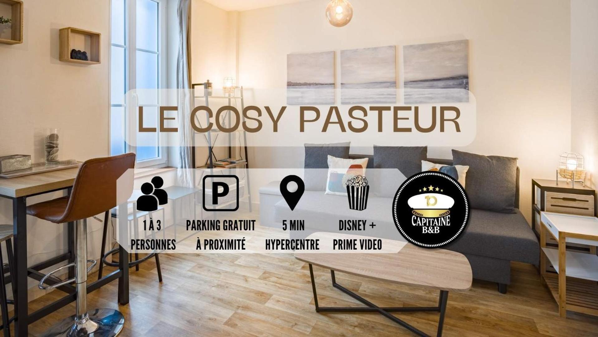 트루아 Le Cosy Pasteur 5 Min Hypercentre Parking Public Gratuit A Proximite 아파트 외부 사진